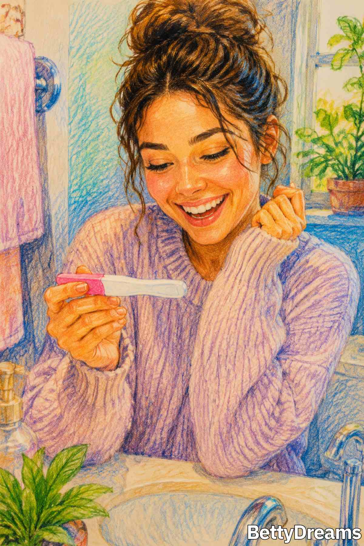 having a dream about a positive pregnancy test