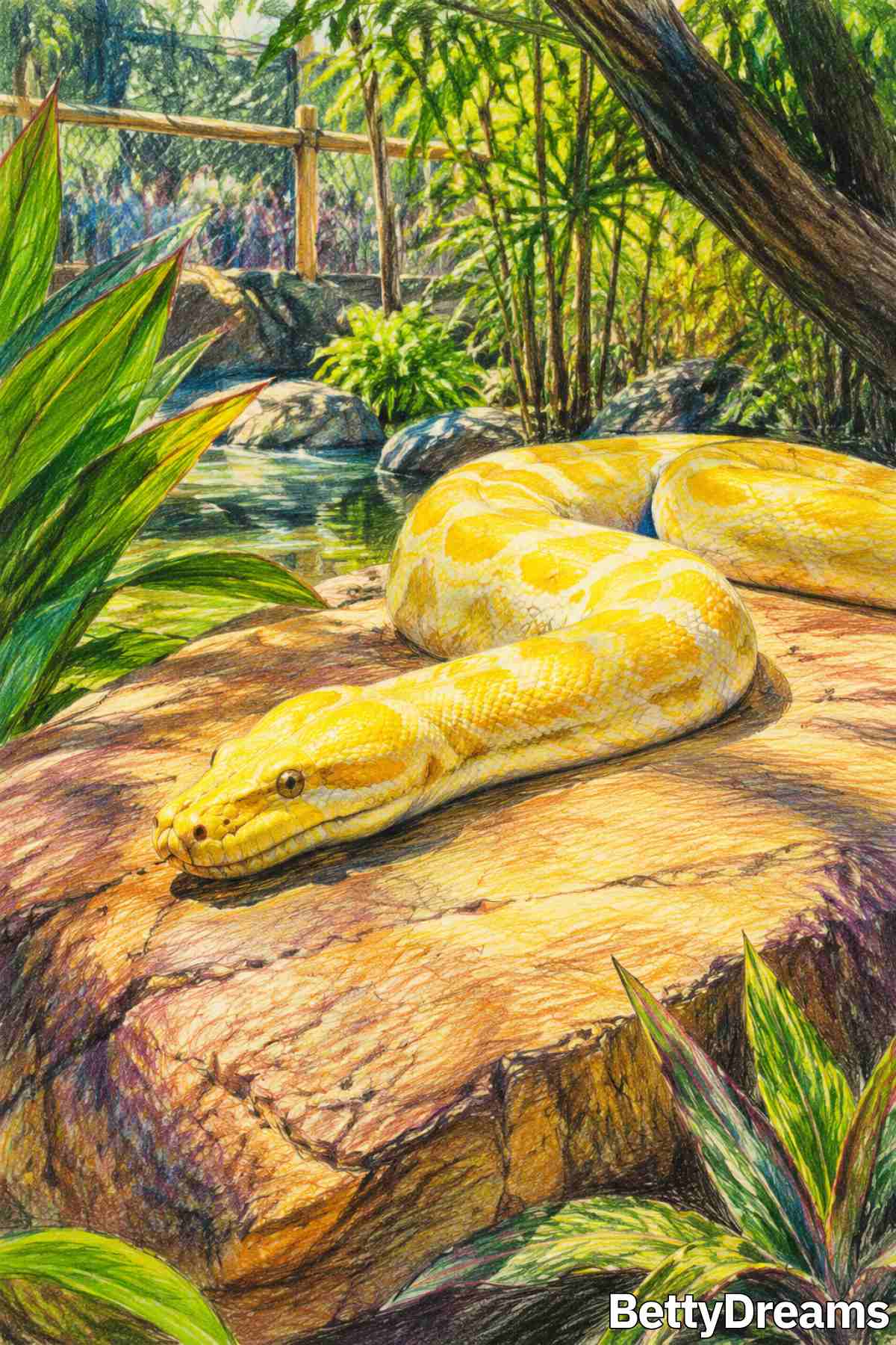 python in a dream