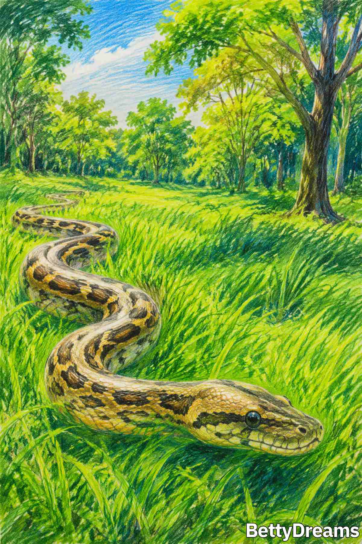 meaning of python in dream