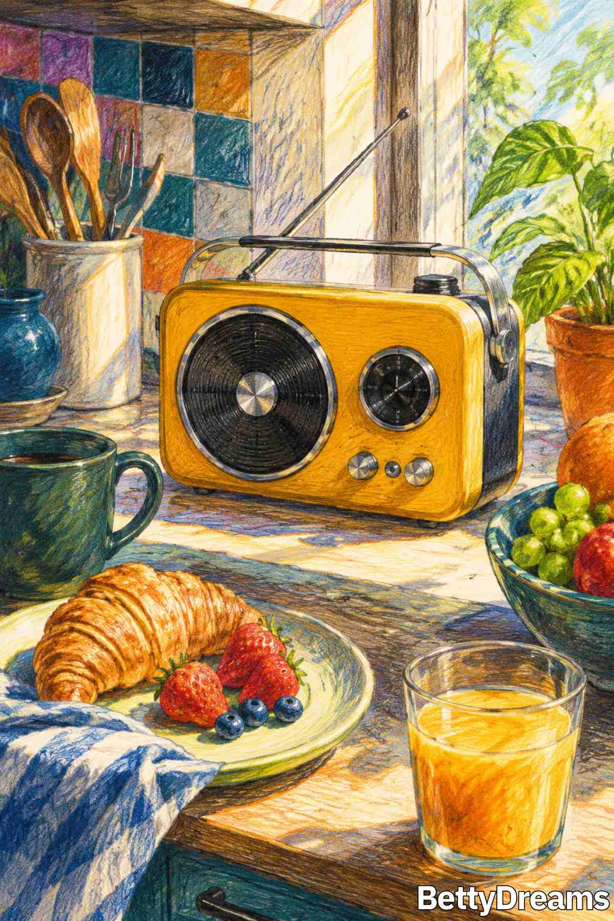 dreaming about a radio