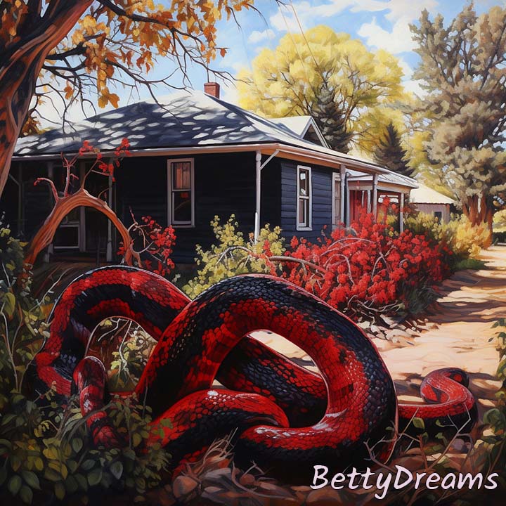 Dream About Red and Black Snake 10 Surprising Meanings