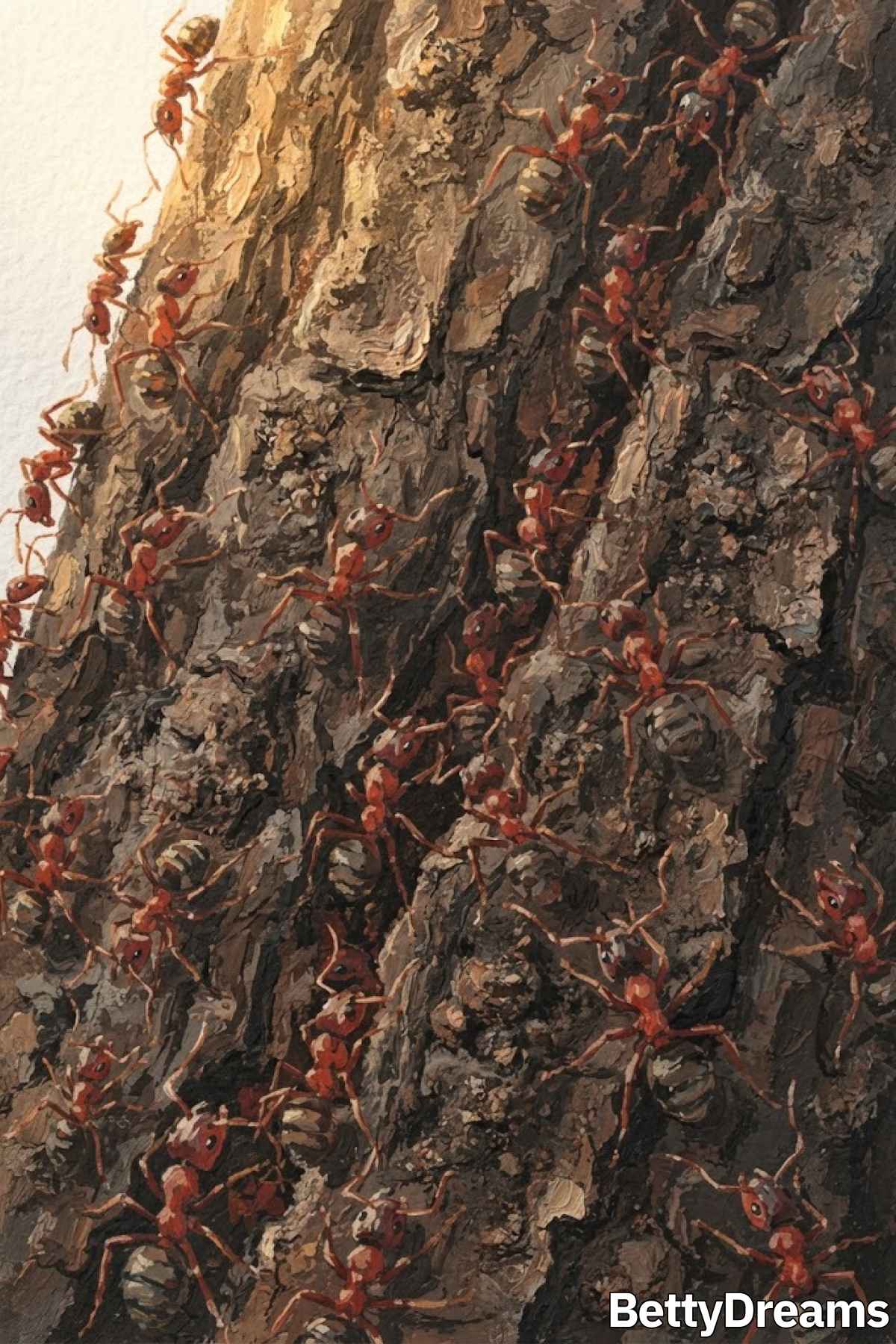meaning of red ants in dream