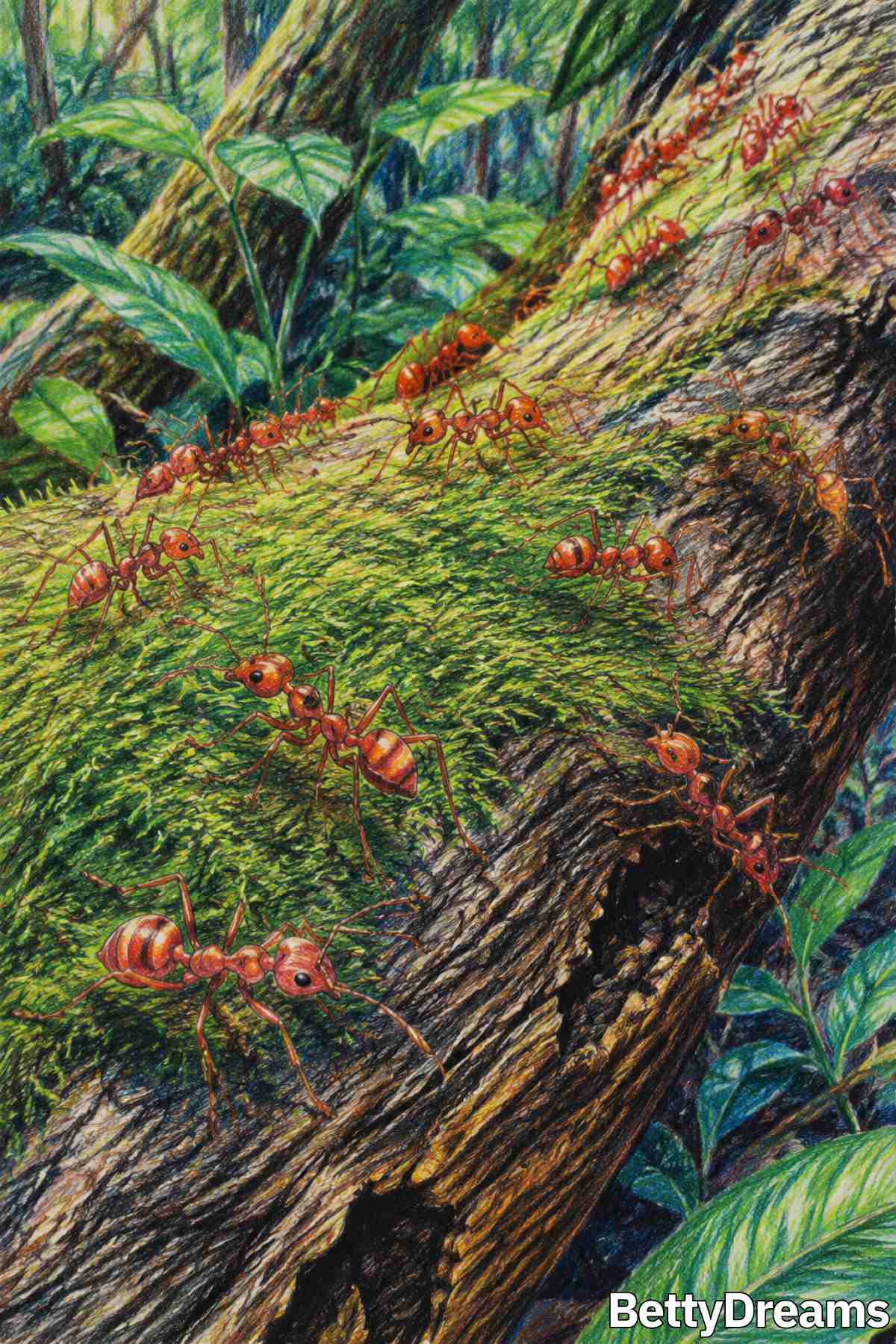 dream about red ants