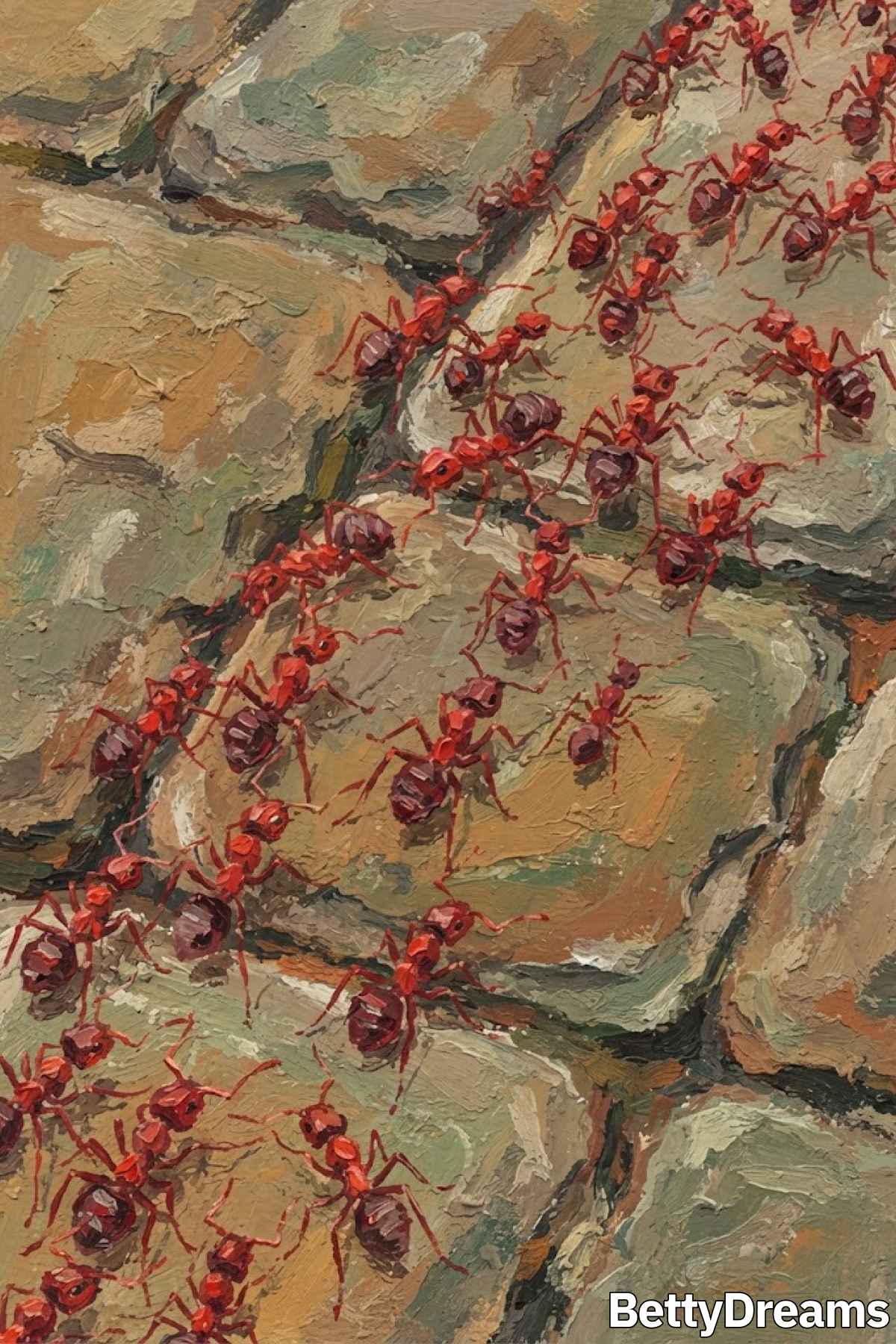 dream about red ants