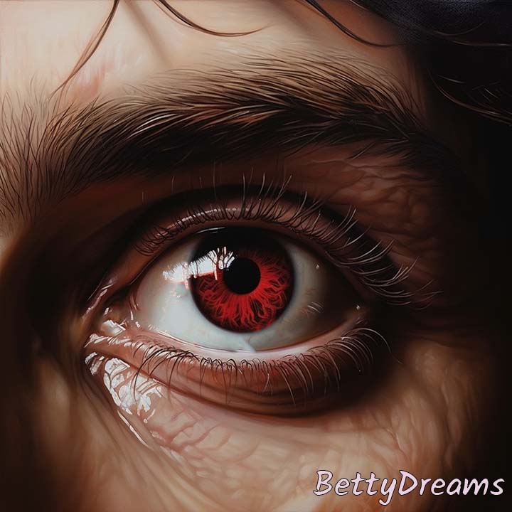 dream about red eyes