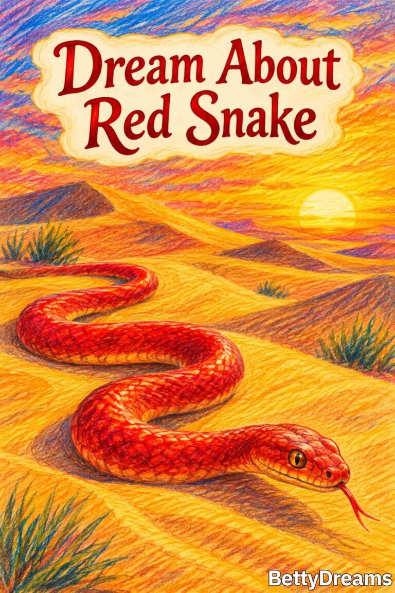 Dream About Red Snake