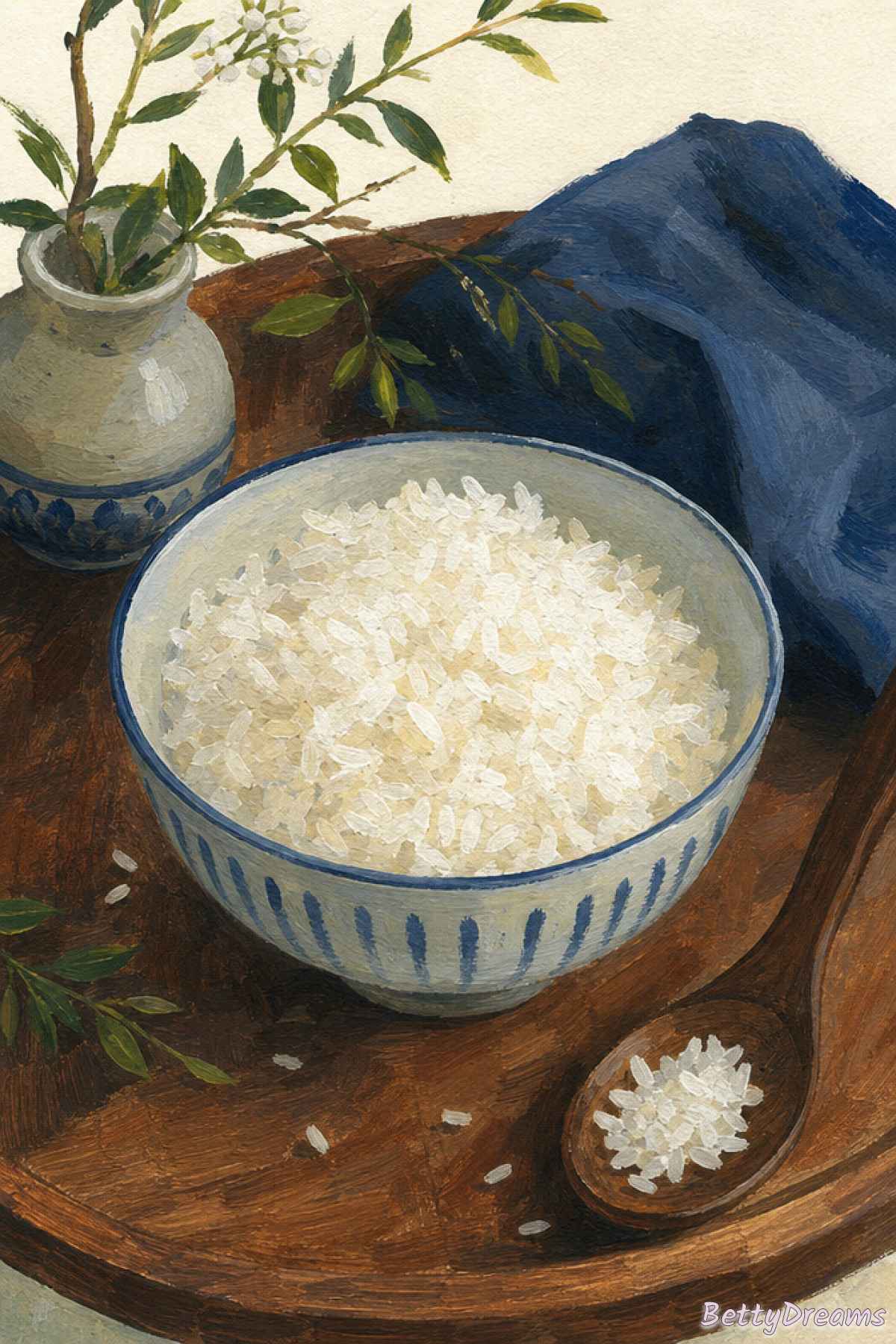 dreaming of rice