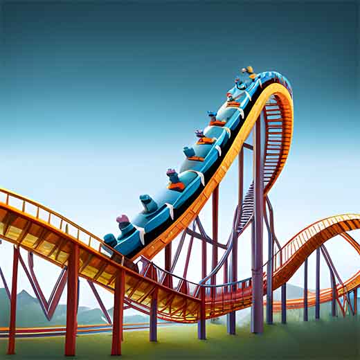 dream about roller coaster