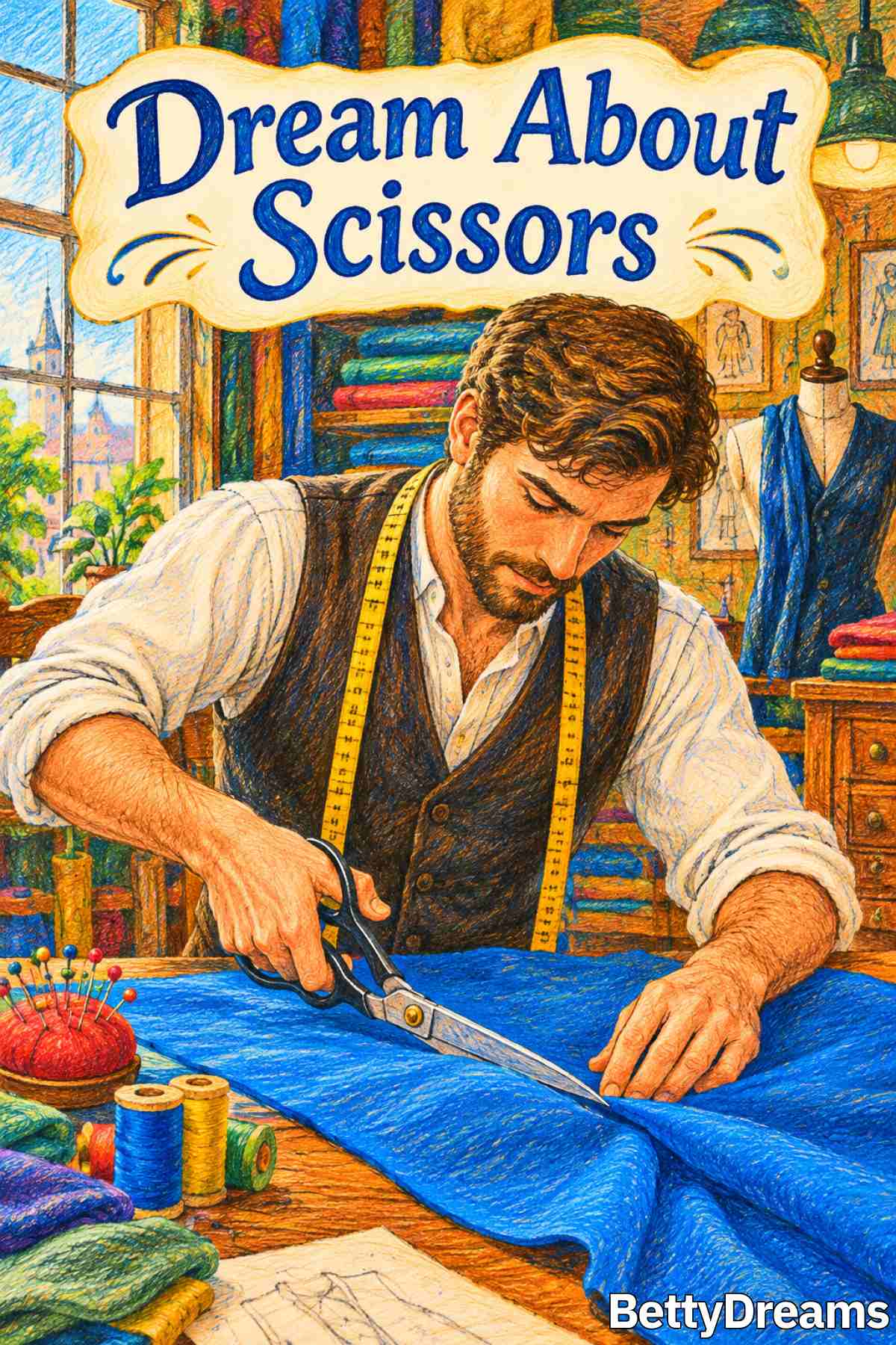 scissors in dream