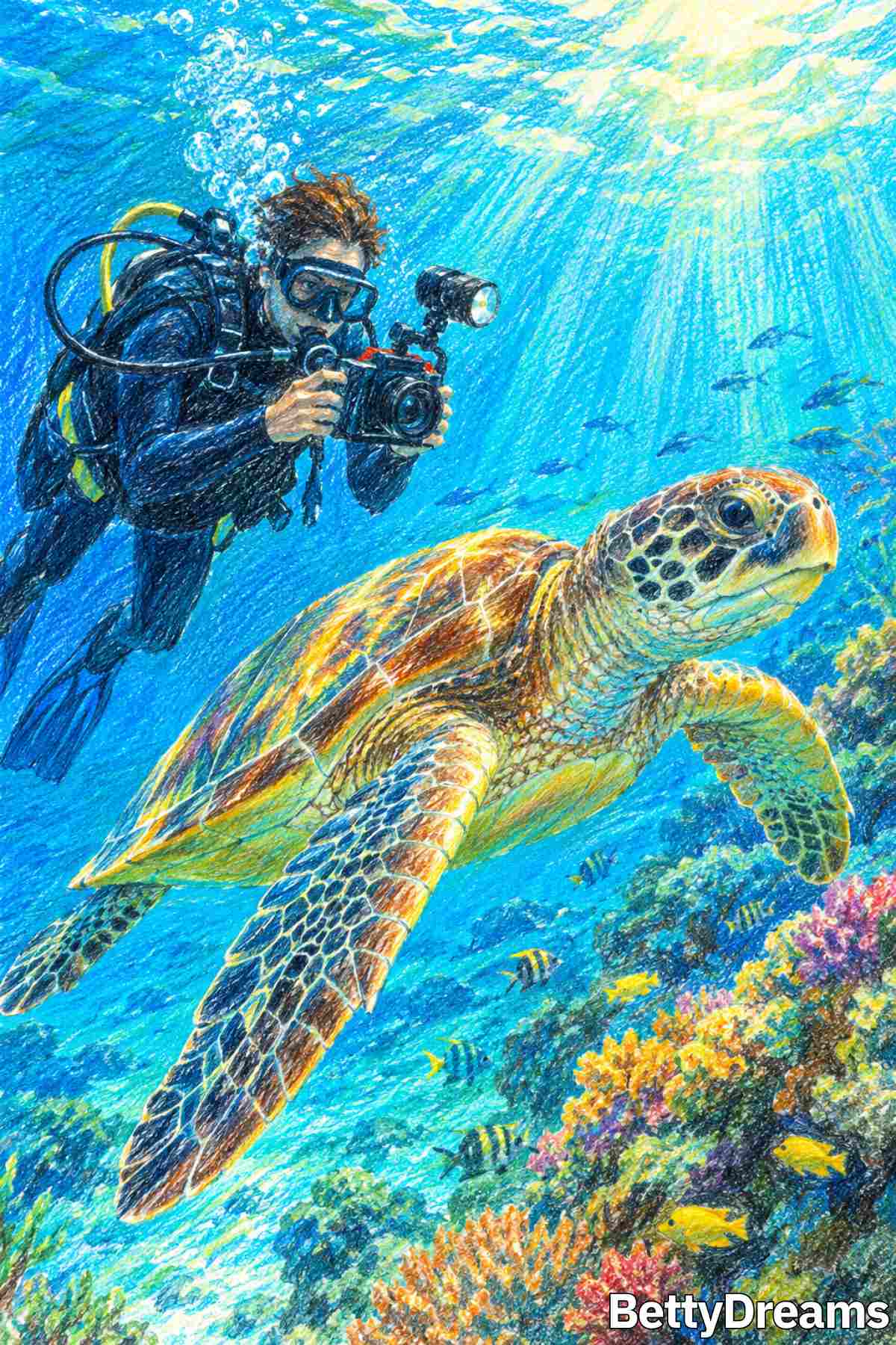 scuba diving in dream