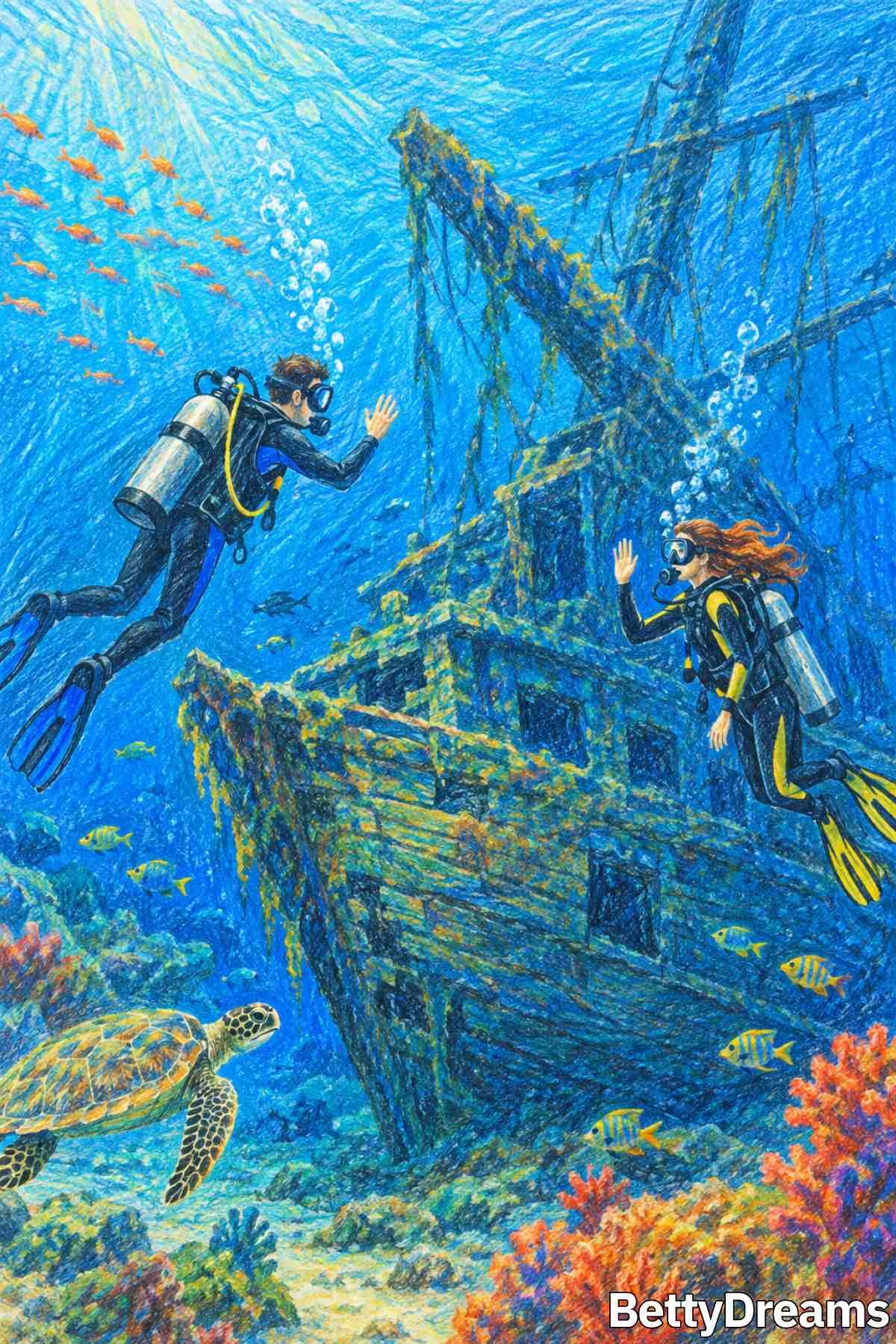 dreams about scuba diving