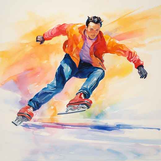 dream about skating