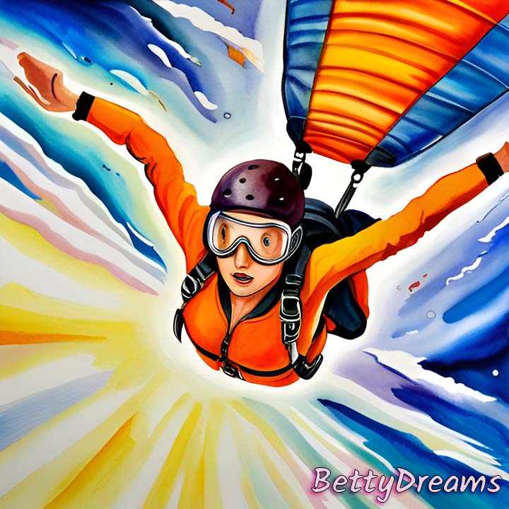 dream about skydiving