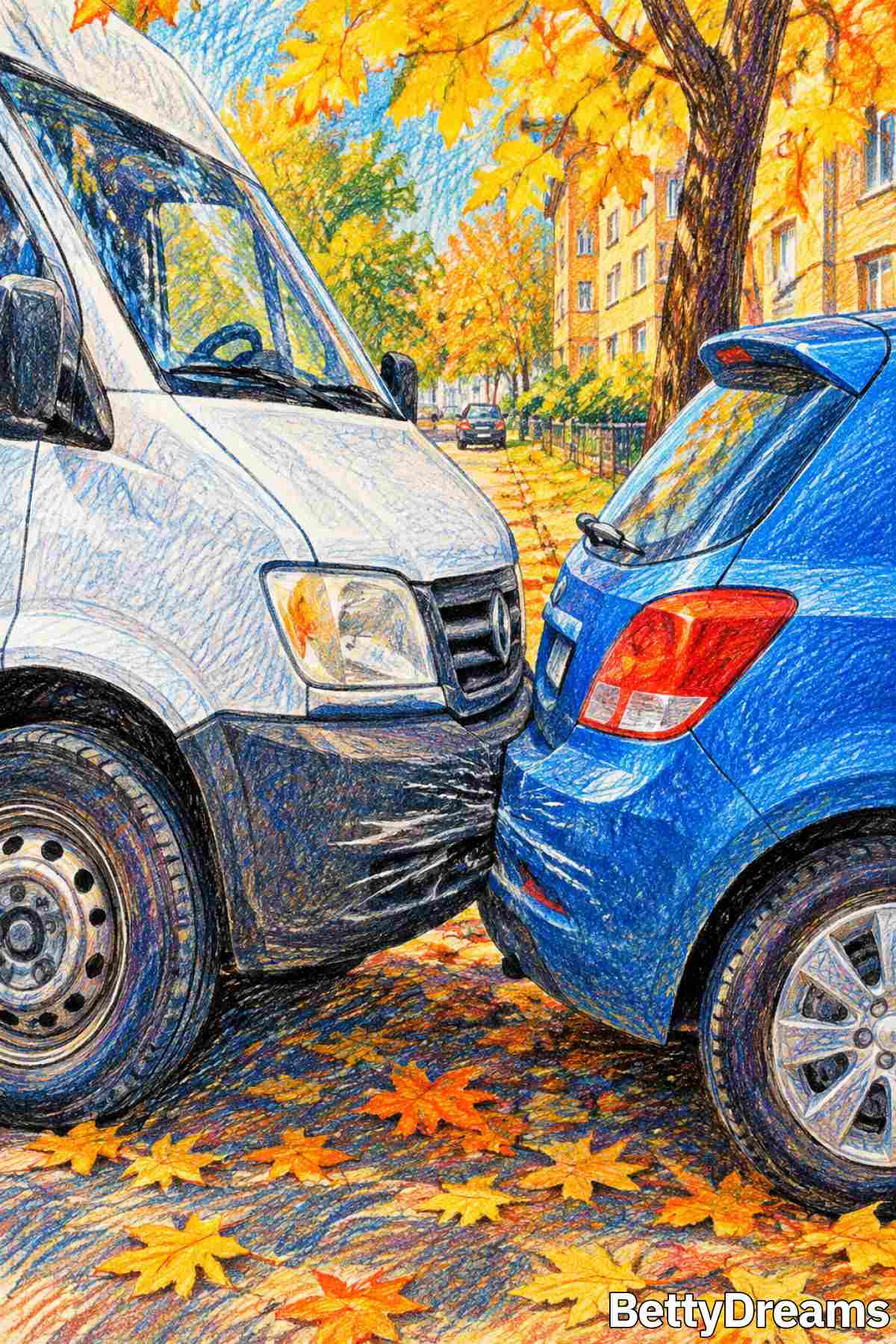 meaning of dream about someone hitting your parked car