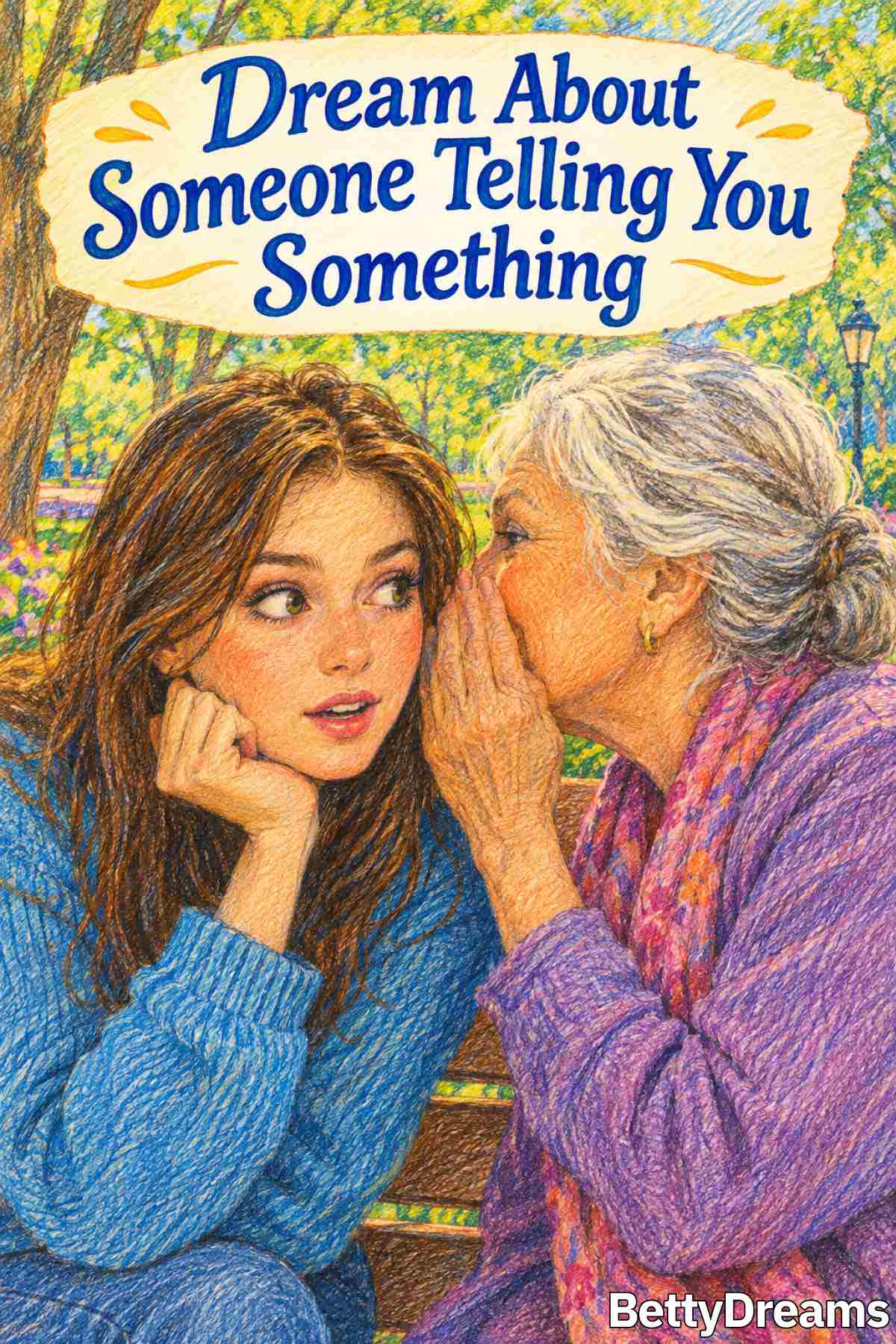dream about someone telling you something