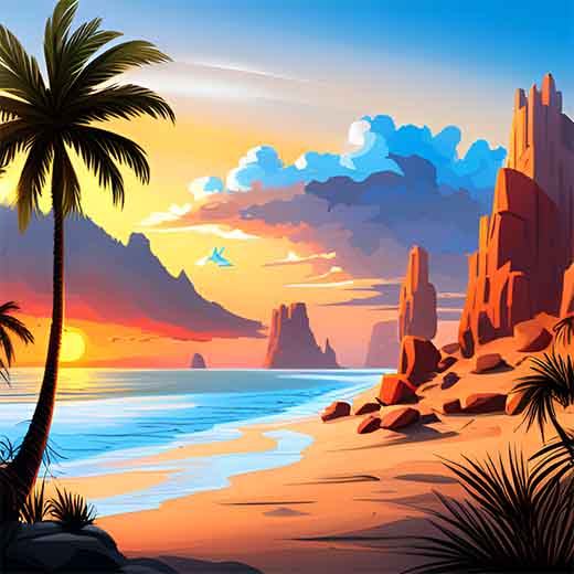 dream about sunset