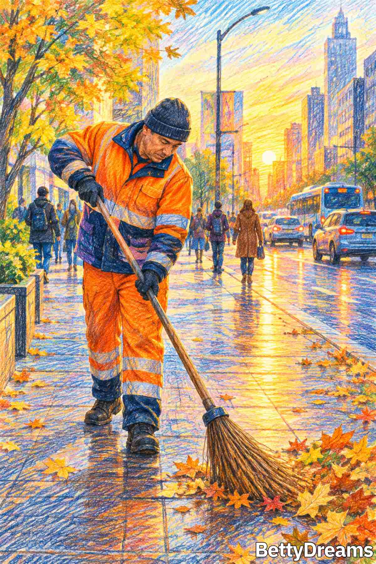 sweeping dream meaning