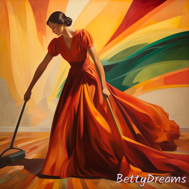 dream about sweeping meaning