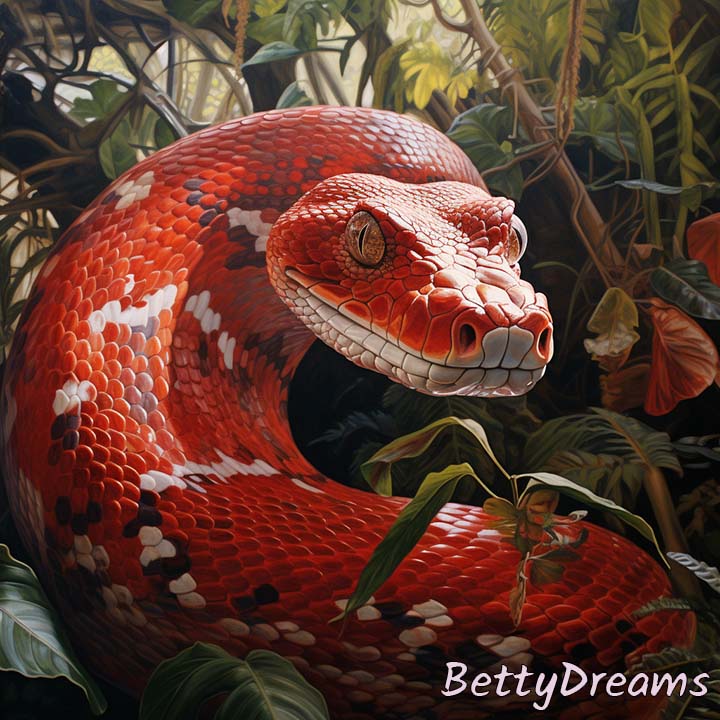 dream about touching a snake