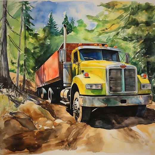 dream about trucks