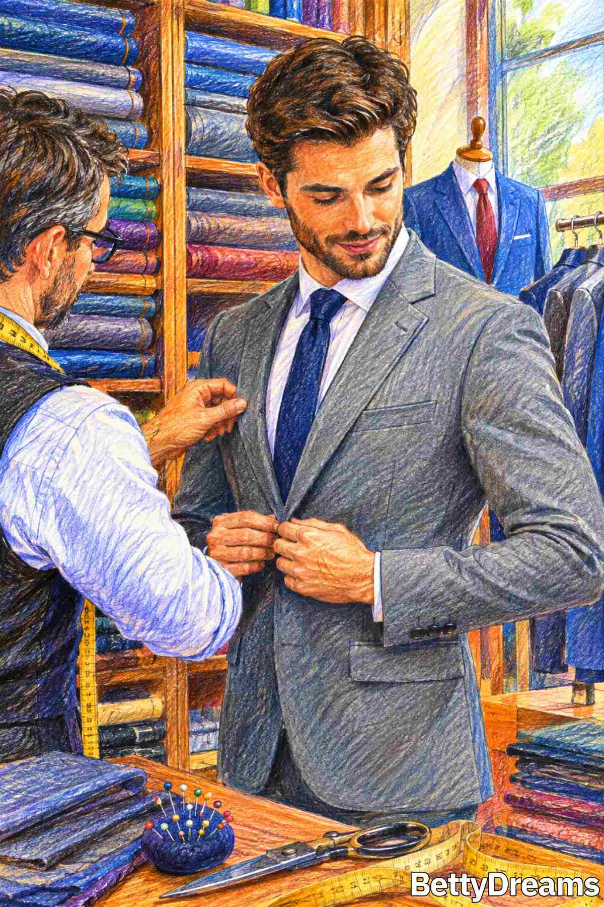 having a dream about trying on clothes