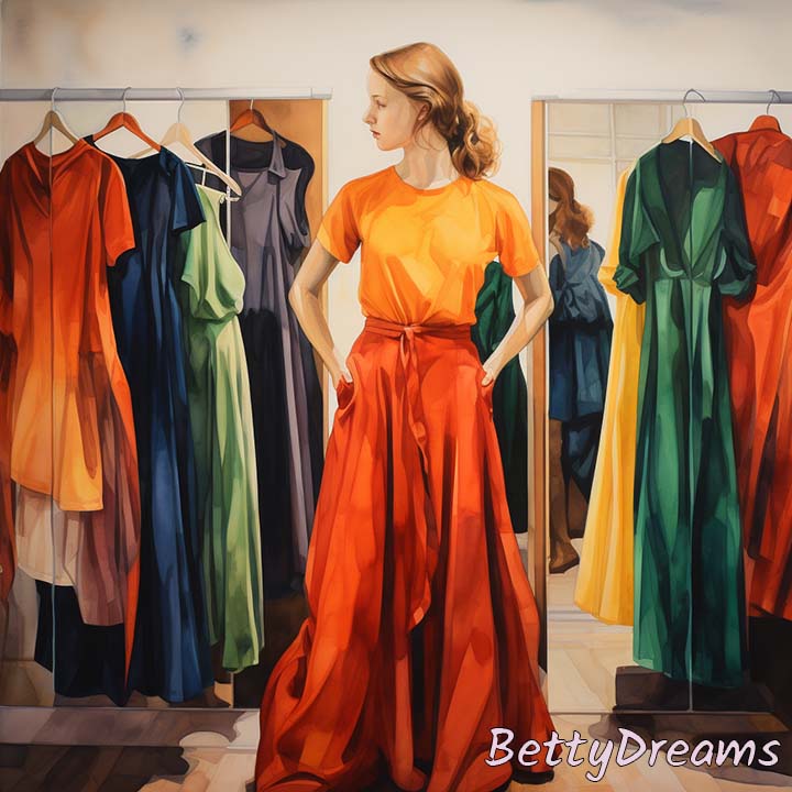 dream about trying on clothes meaning