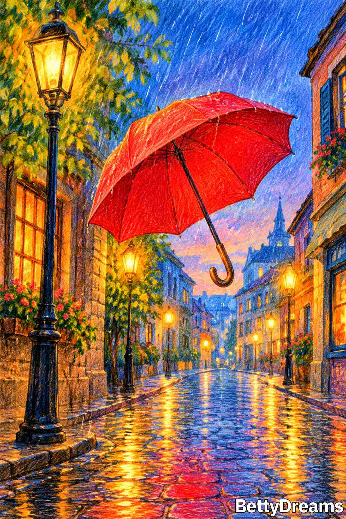 having a dream about an umbrella