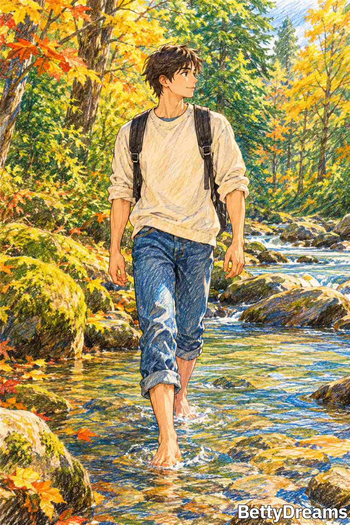 having a dream about walking in water