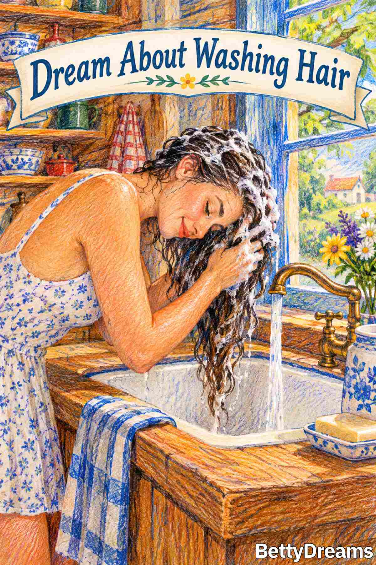 meaning of washing hair in dream