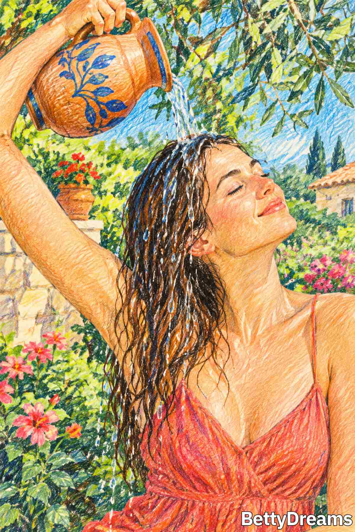 dream about washing hair