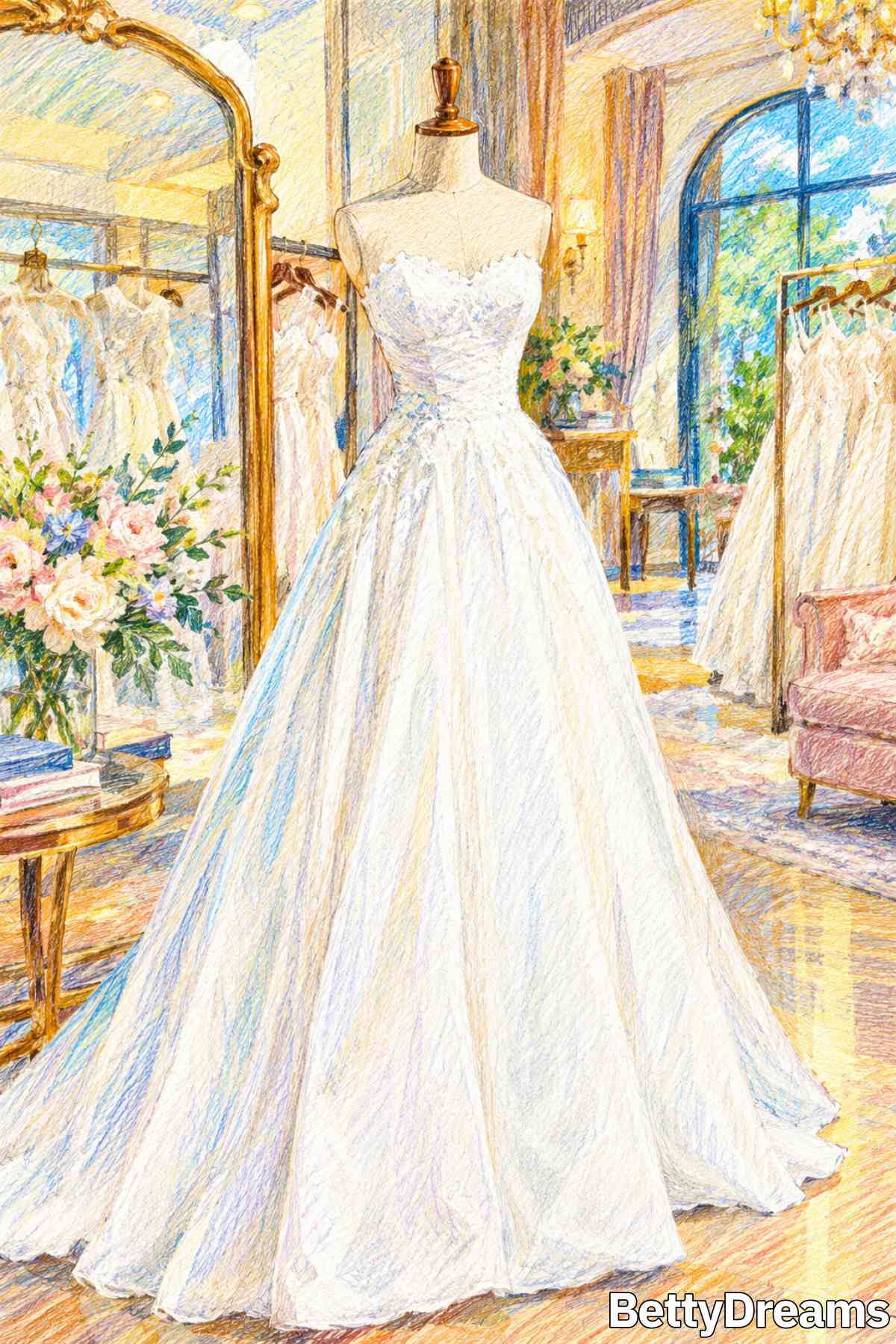 having a dream about a white dress