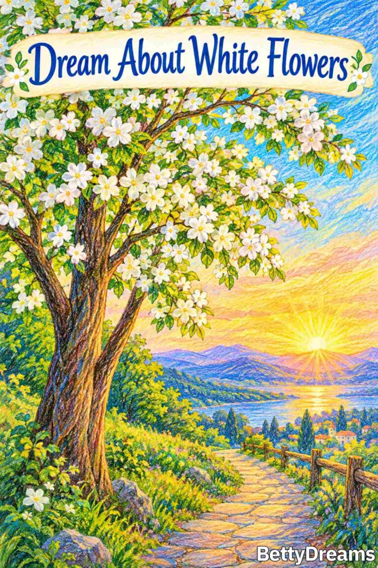 Dream About White Flowers