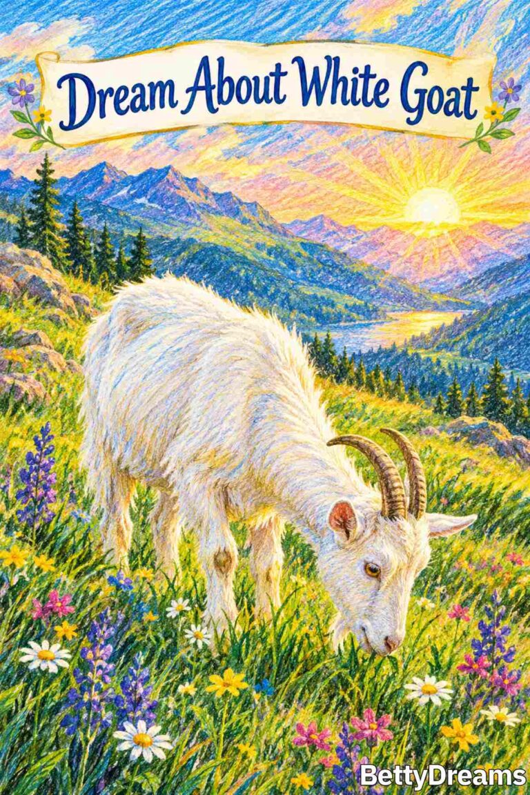 Dream About White Goat