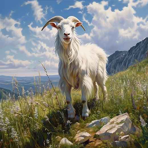 dream about white goat