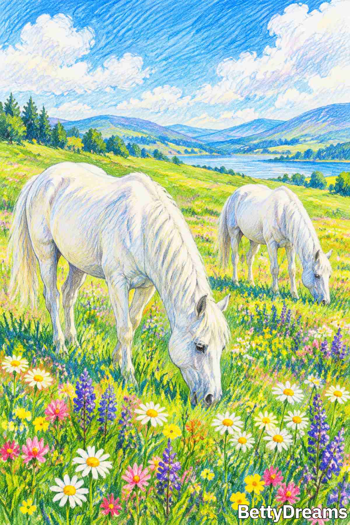 seeing a white horse in a dream