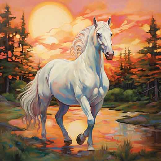 dream about white horse