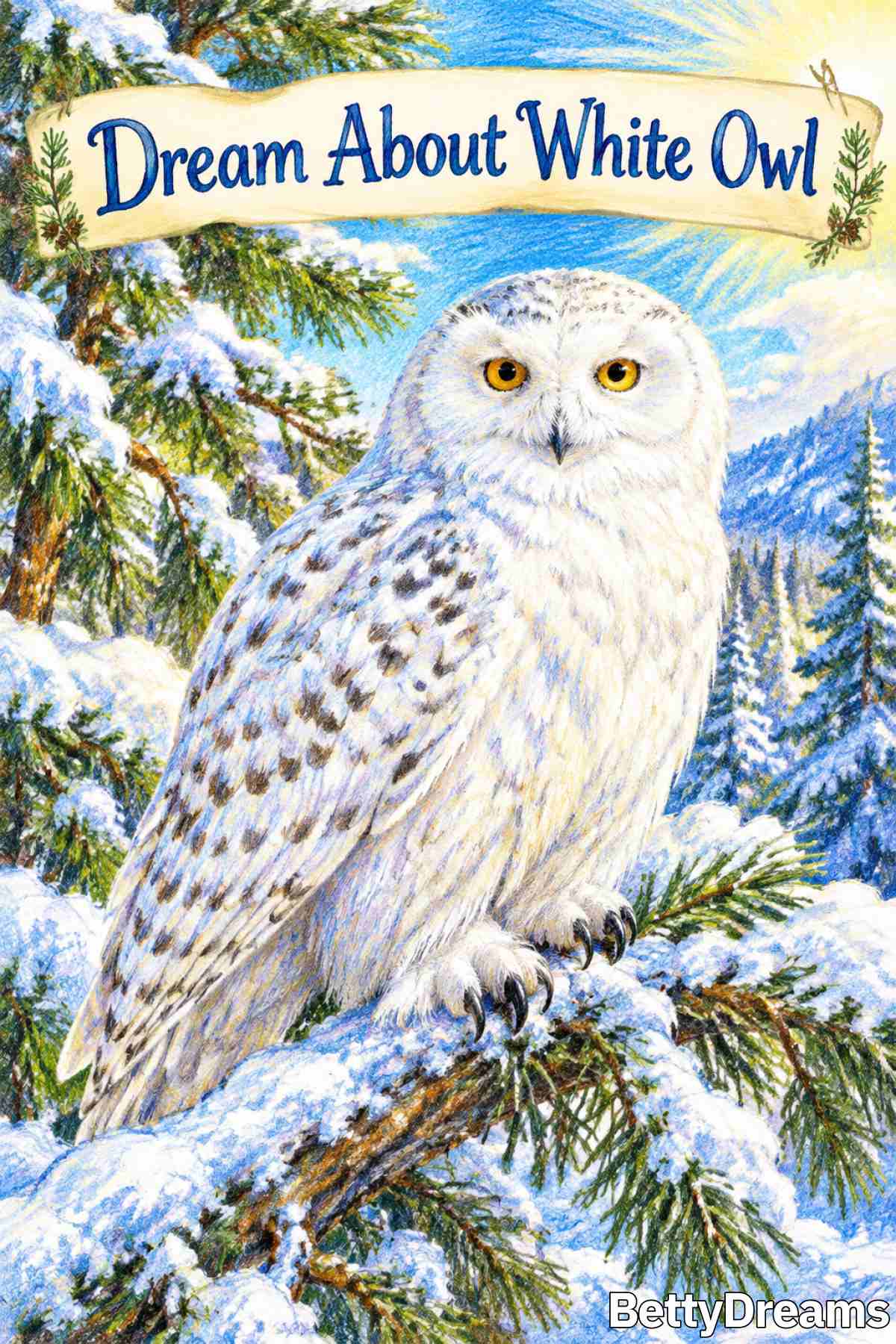 dreaming about a white owl