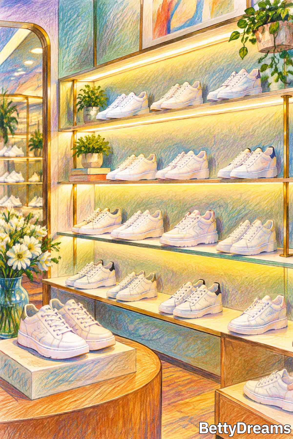 white shoes dream meaning