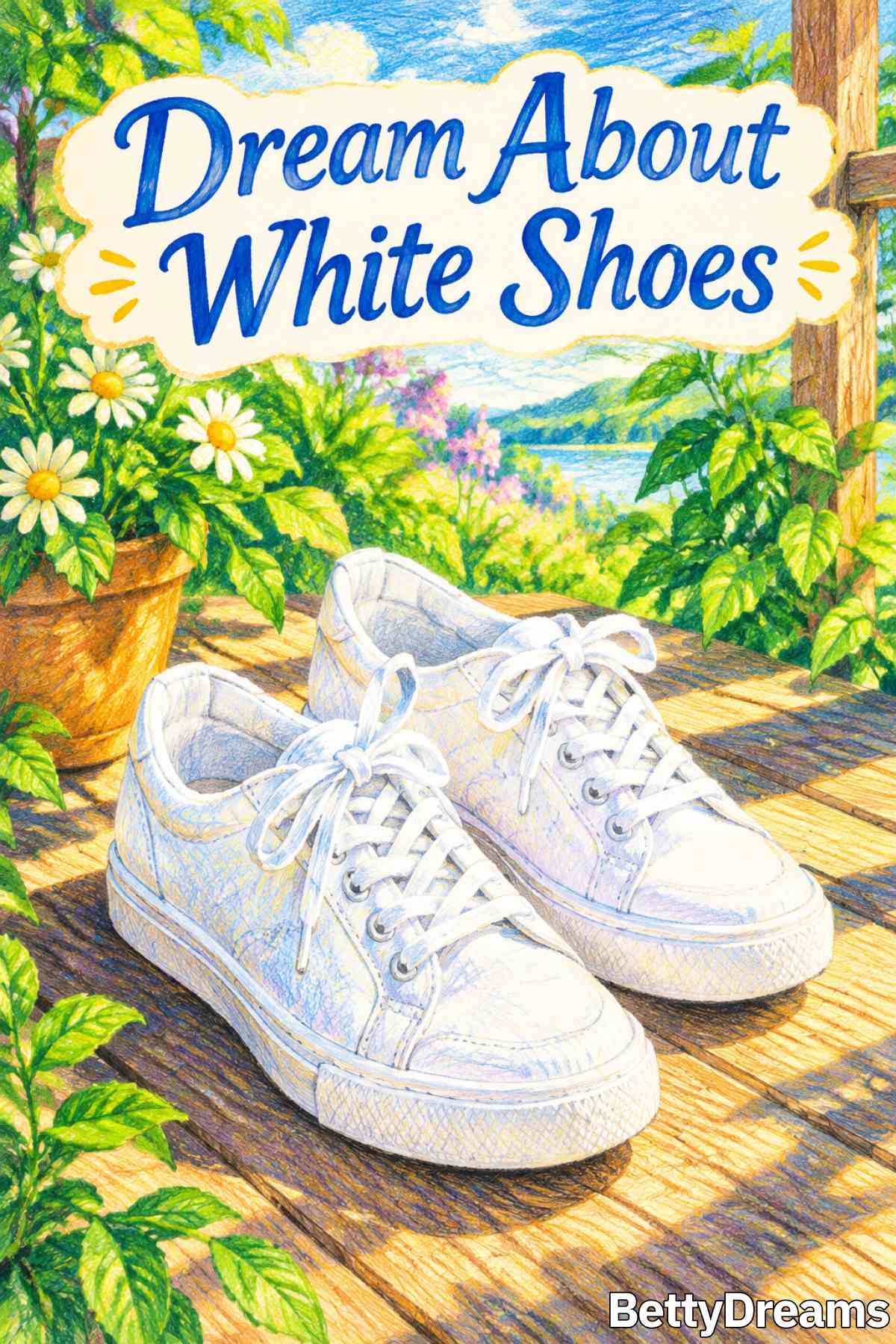 having a dream about white shoes