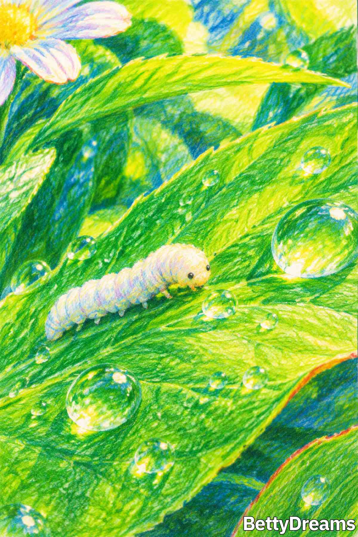 dream about white worms