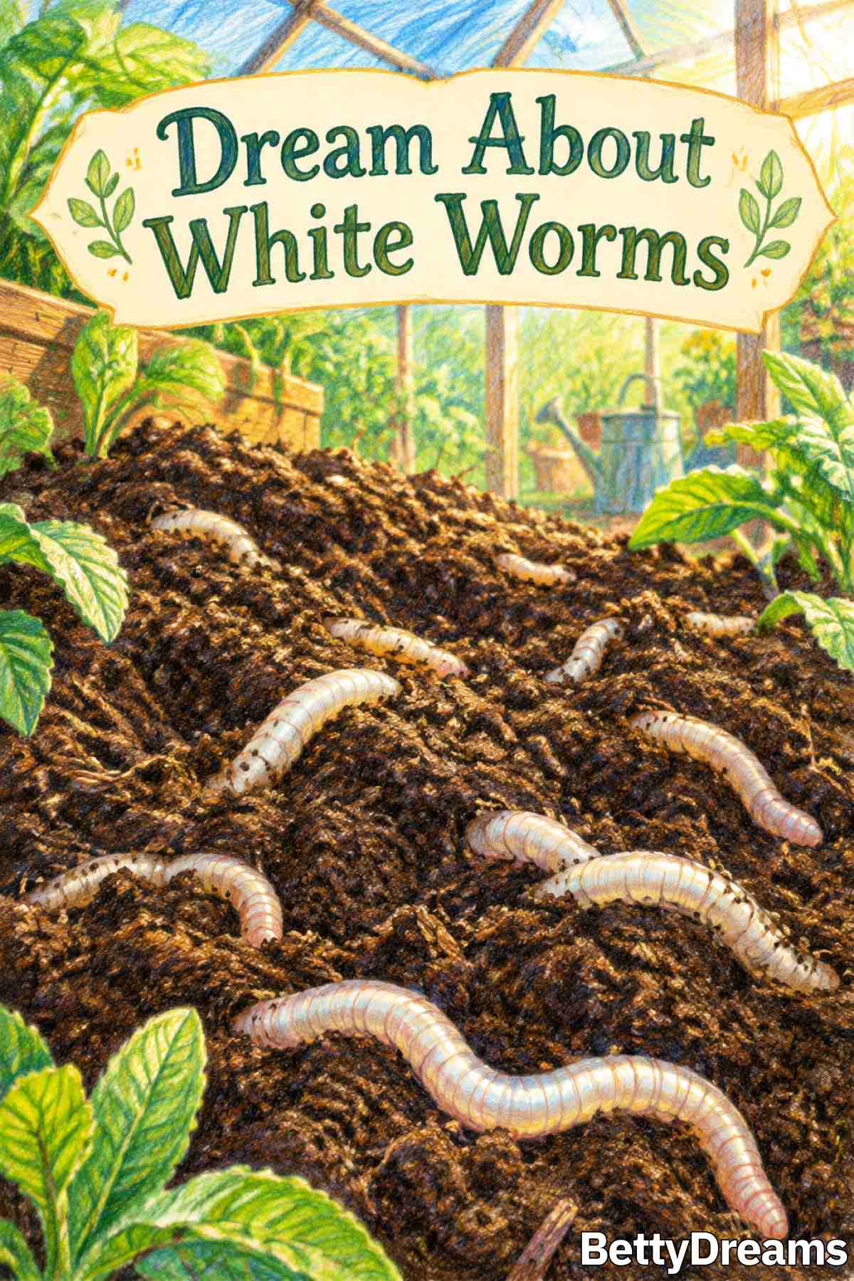 meaning of white worms in dream