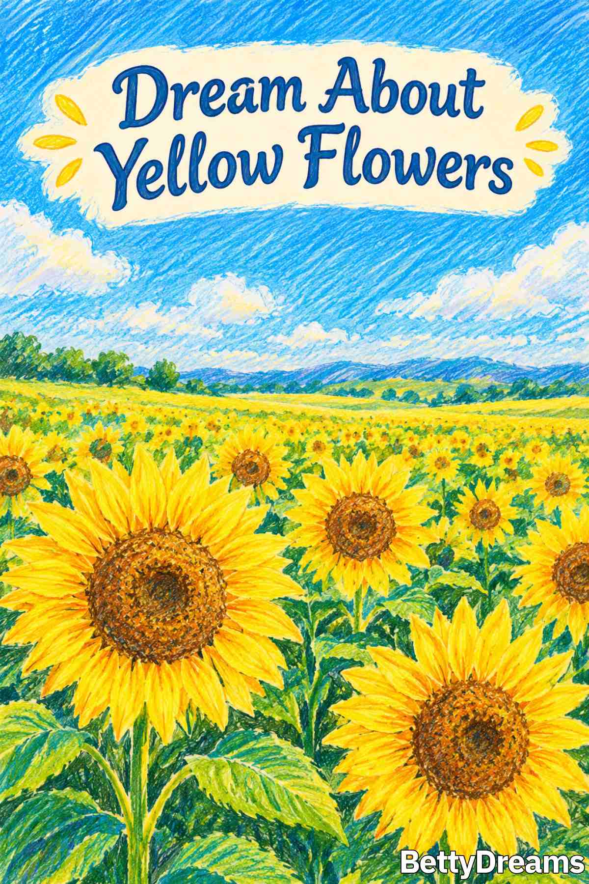 meaning of yellow flowers in dream