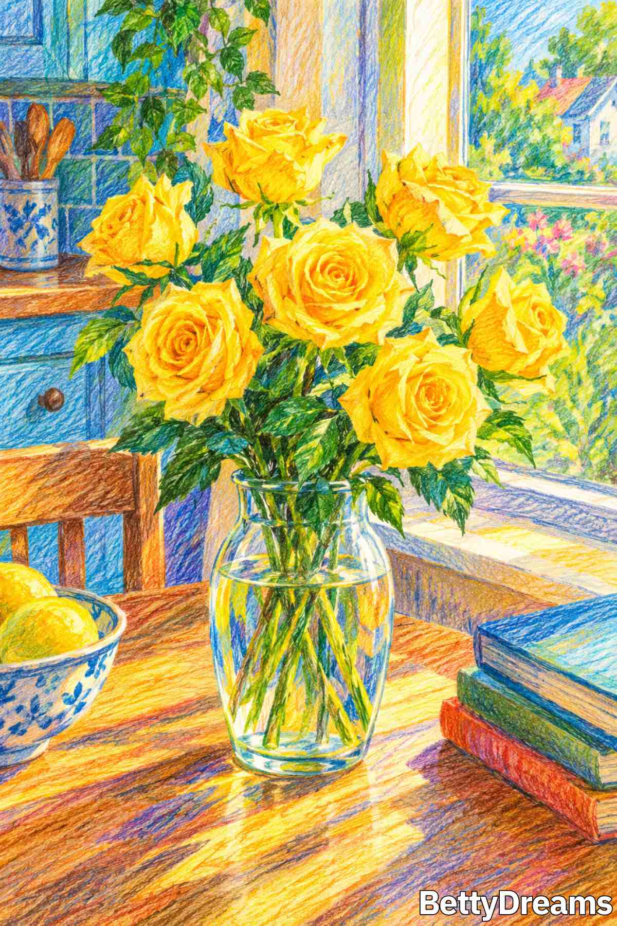 yellow flowers in dream