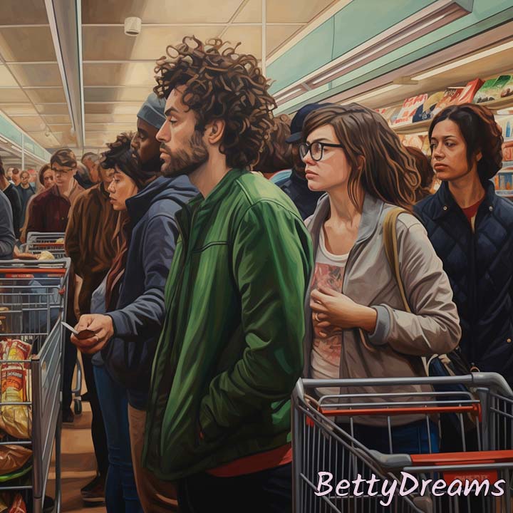 dream meaning of waiting in line 