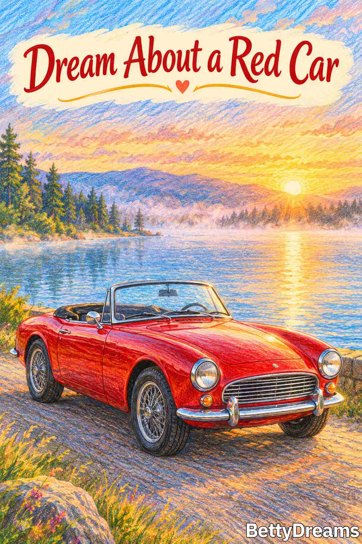 dream meaning red car