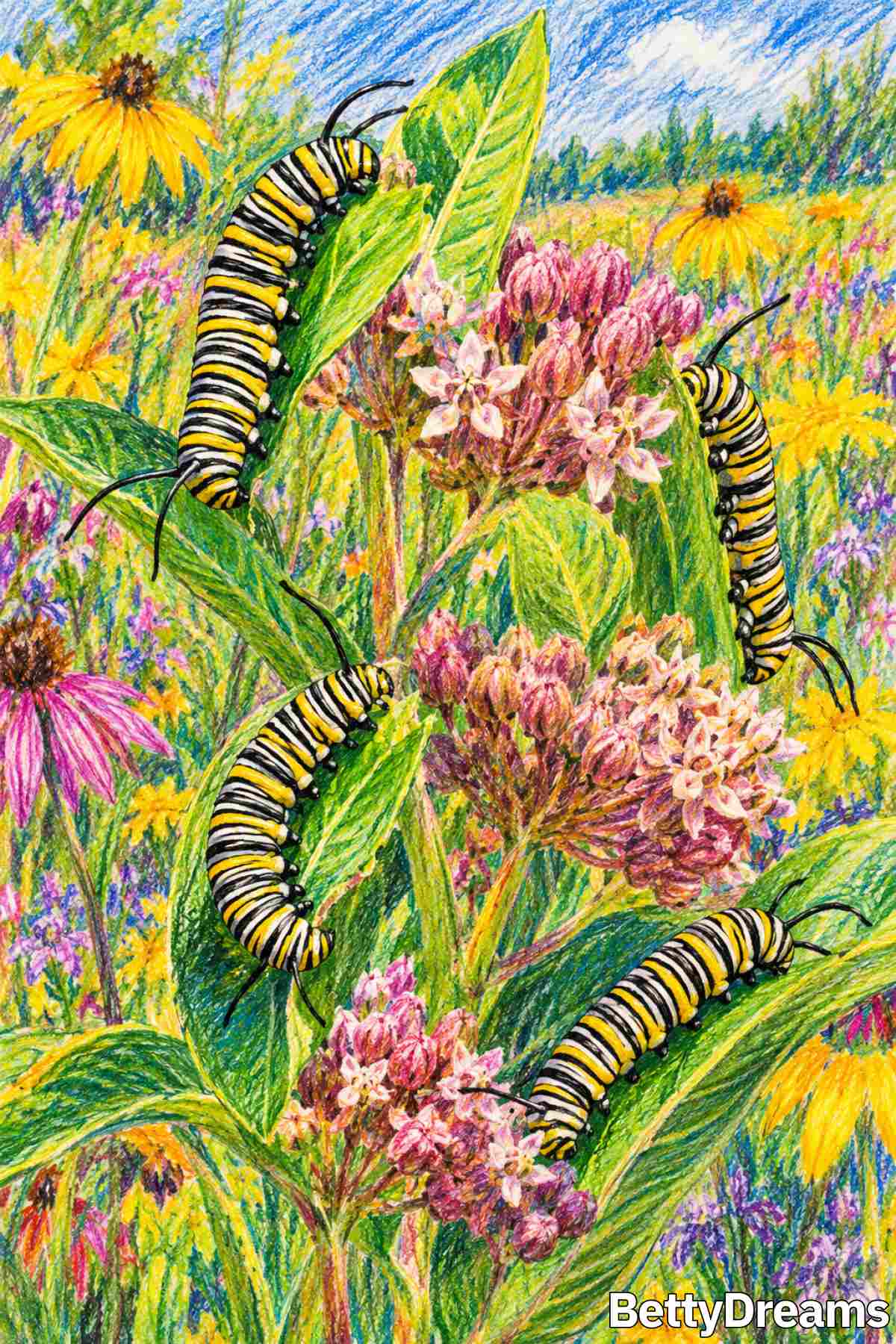 caterpillar in dream