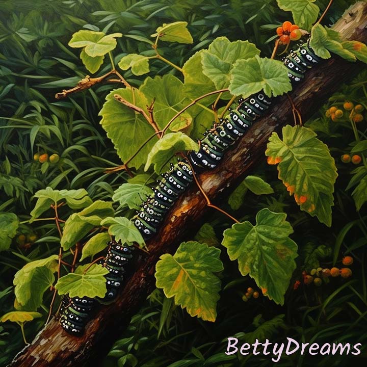 dream of a caterpillar 