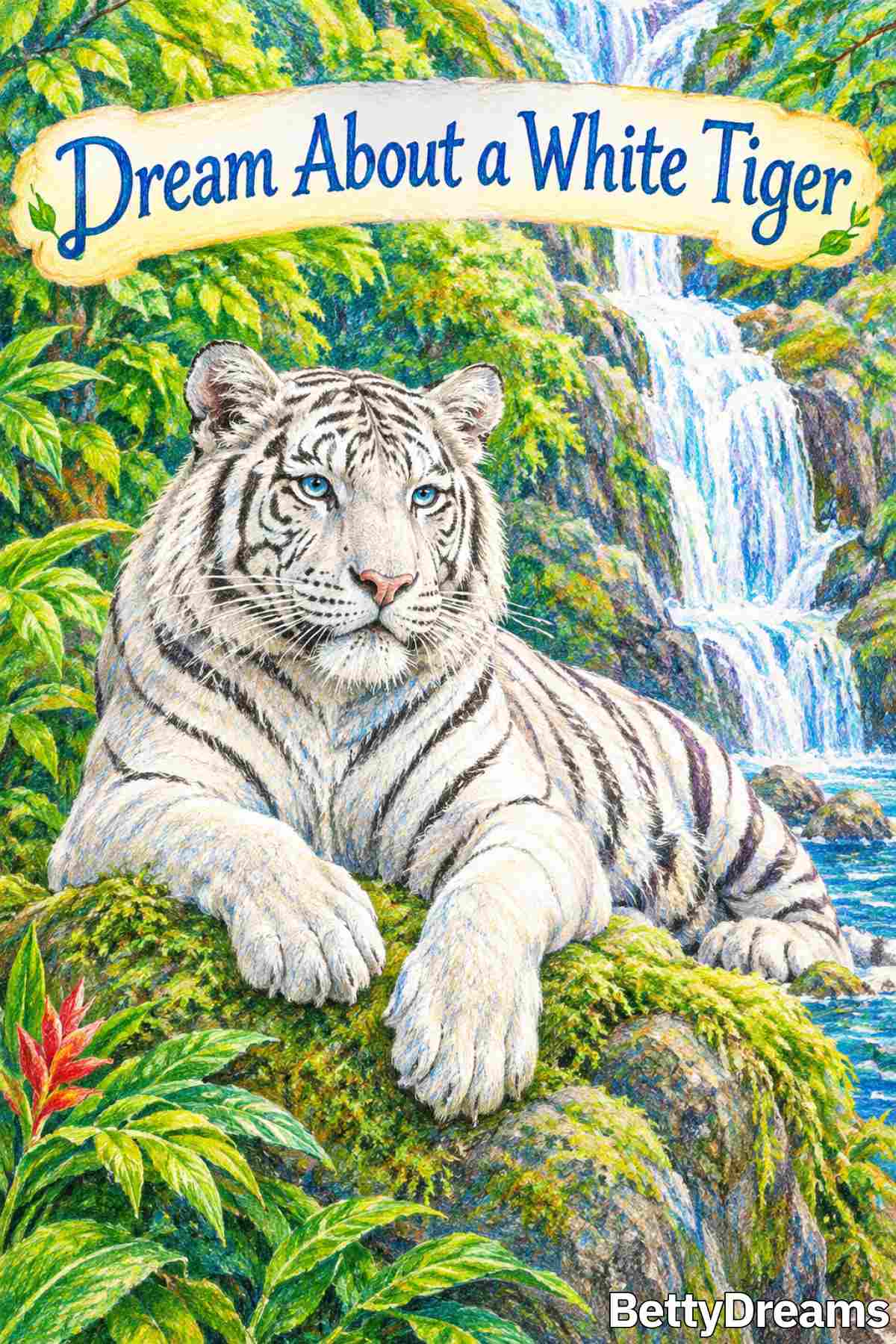 dreaming about a white tiger