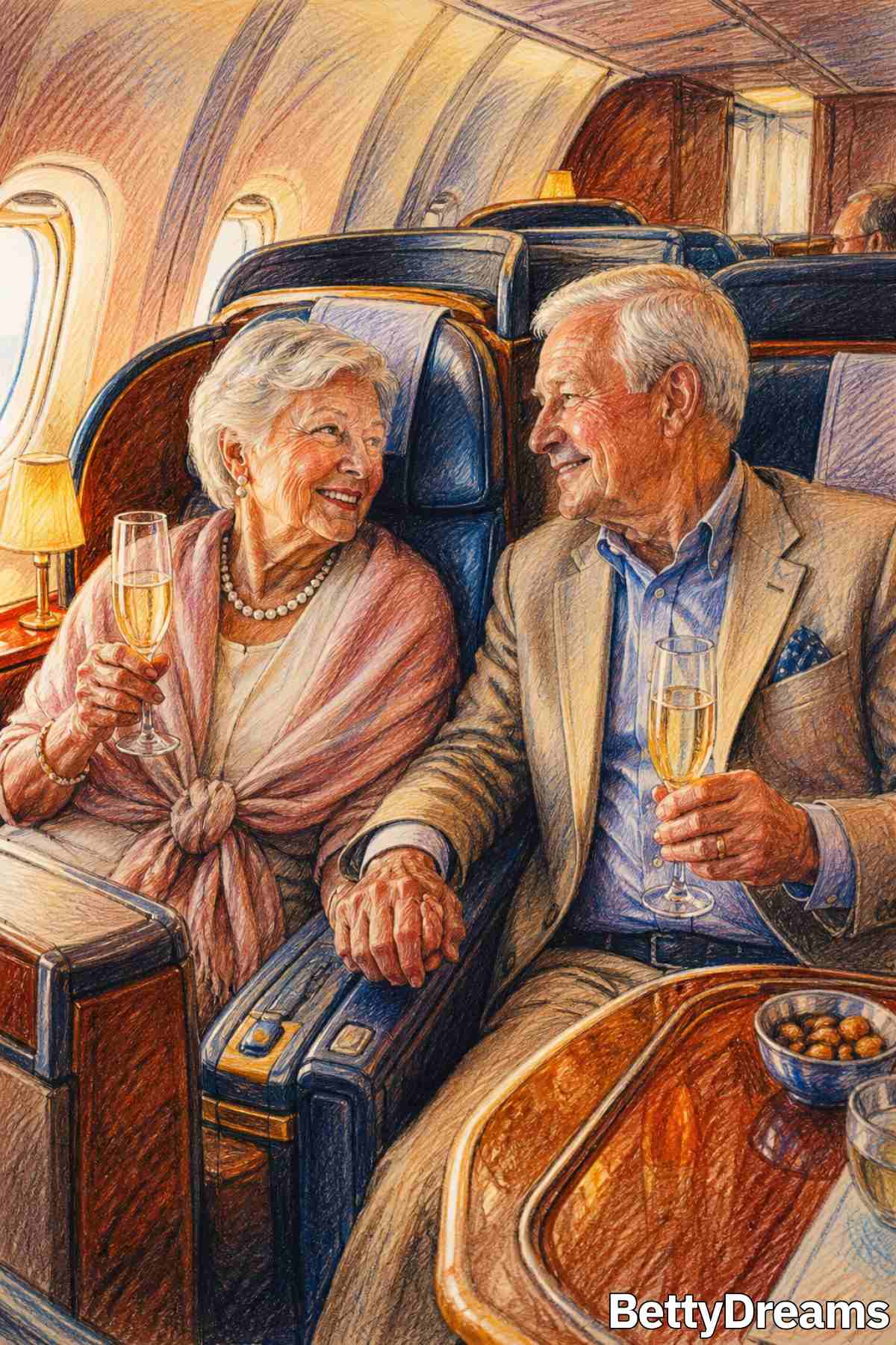 dreams about flying as an airplane passenger