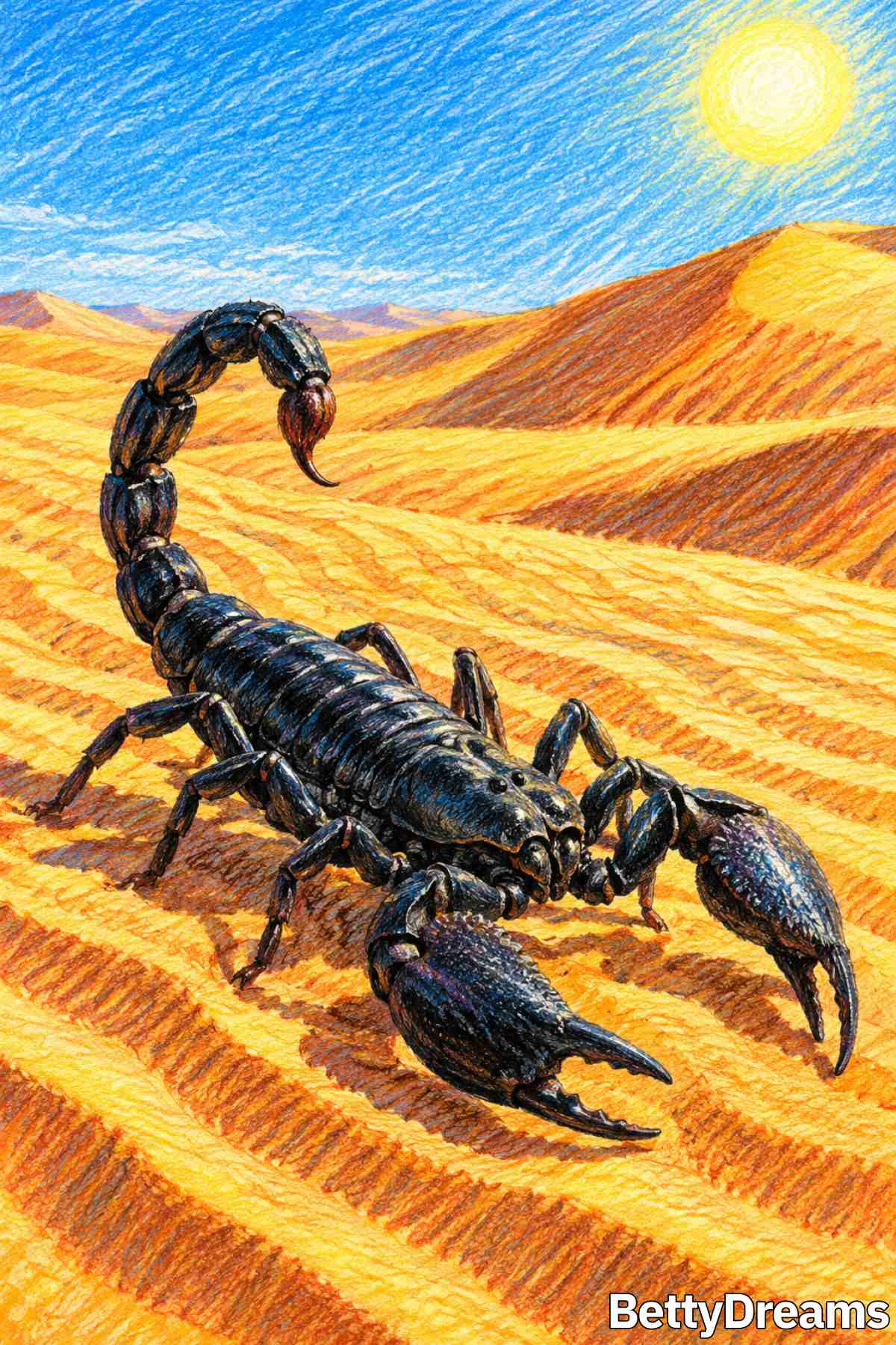 dream of black scorpion